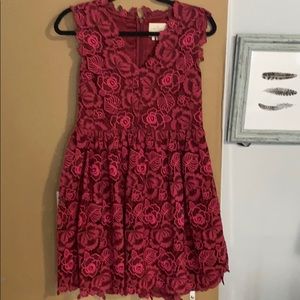 Kate spade lace fit and flare dress size 4